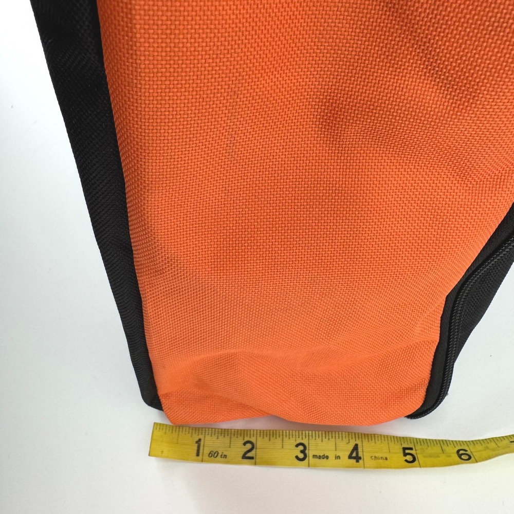 VEVOR 24" Square Utility Equipment Bag Large Orange Black Heavy Duty Nylon Tote - Picture 6 of 7